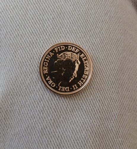 2022 full gold sovereign - sovereign, royal