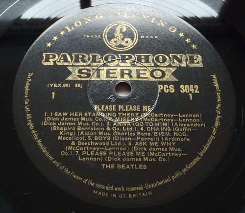 The beatles please me - -,