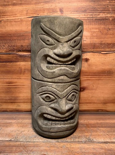 Stone garden totem pole easter - totem,