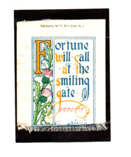 *MOTTOES & QUOTATIONS*1 Medium odd (SILK) American Tobacco-VG