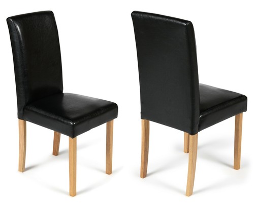 New black faux leather - new,
