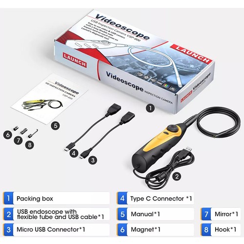 Launch vsp600 videoscope - launch,