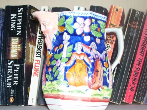Antique pottery toby - antique,
