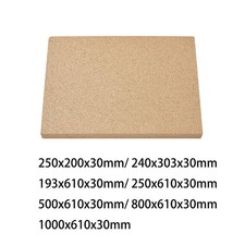 Stove Brick Firebrick Vermiculite Fireboard Log Multi Use Fuel Burner 30mm 