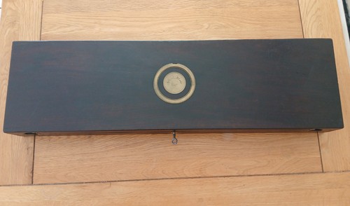 Antique c1850 gun case platine - antique,