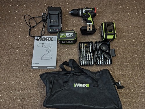 Worx wu369x 20v drill - ,