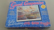 Good Companion Jig-saw Puzzle - 21 Dockland - 3 Missing Edge Pieces