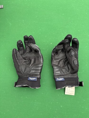 Triumph motorcycle gloves - motorcycle,