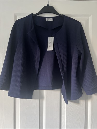 Soon navy blue - navy, waffle