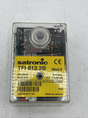 Satronic tfi 812 gas - satronic,