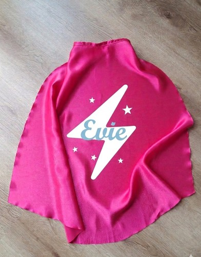 Personalised pink satin - pink,