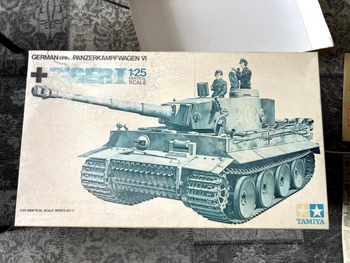 Tamiya tiger tank - i, big