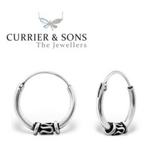 925 Sterling Silver 12mm Bali