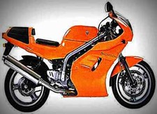 A4 Metal Sign MZ Skorpion 660 Replica