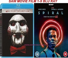 SAW MOVIE FILM 1-9 BLU RAY