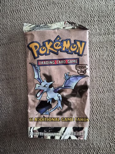 Empty pokemon fossil set 1st - pokemon,