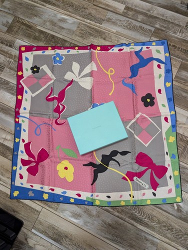 Tiffany 100 silk scarf - &,