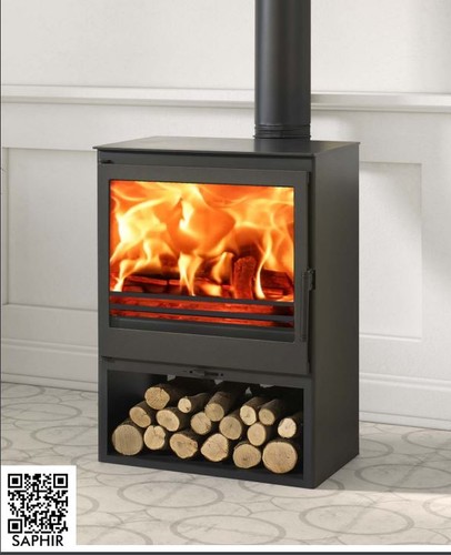 Wood burning multifuel stove - burning,