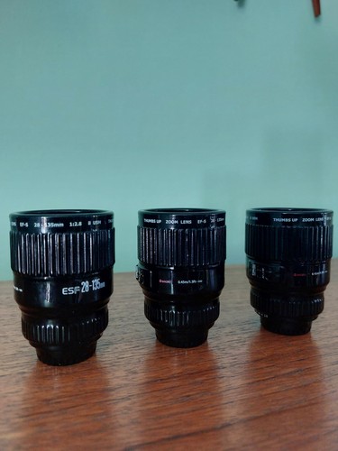 Camera lens egg - egg, x3/shot