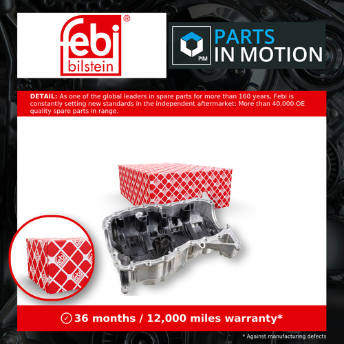 Sump pan fits - pan,