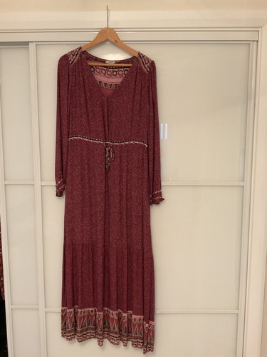 Fat face joyce patch maxi - fat,