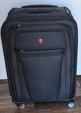 Swiss Gear Black Suitcase With