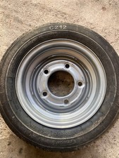 155x12 (155/70 r12c trailer wheel & tyre 5 stud 6.5 “ pdc