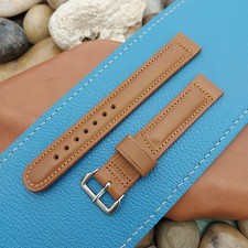 Omega 5/8" Brown Calf Leather
