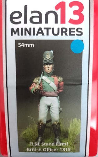 Elan13 54mm british officer - elan13,