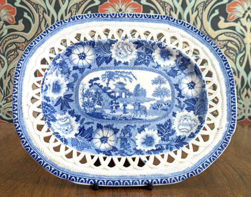 Georgian pearlware pottery - pearlware,