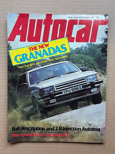 Ford granada autocar - 2.8i,