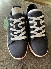 Lands End Navy Trainers UK7