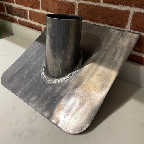 Lead pipe flashing any roof - lead,