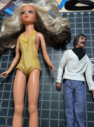 Sonny and cher dolls - cher,