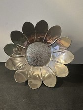 Silver Plated Flower Petal