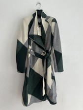 TED BAKER COAT GREEN CREAM NEW