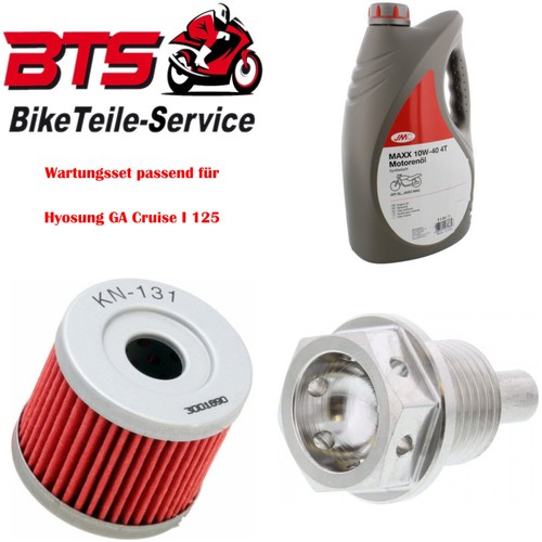 Set oil filter drain plug - set,