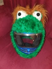 MOTORBIKE FUNNY HEEDS CRAZY CRASH HELMET COVERS MOTORCYCLE  GROUCH