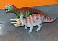 Early Learning Centre 2 dinosaurs Geratosaurus 38cms and Triceratops 31 cms