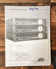 Peavey PV 900 1500 2600