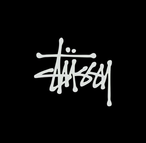 Stussy logo sticker die cut - die,