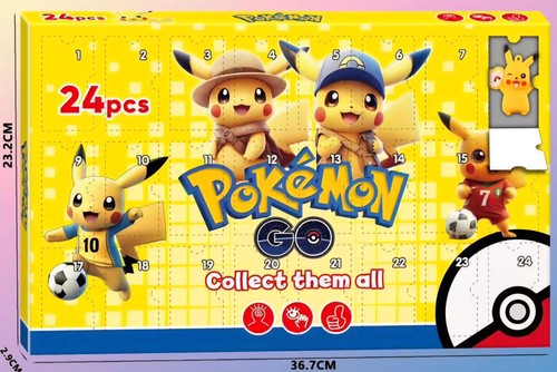 Advent calendar pikachu - advent,