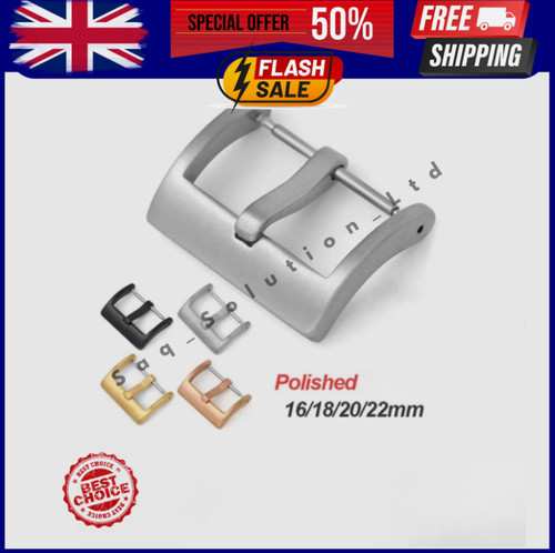 Stainless steel watch buckle - stainless,