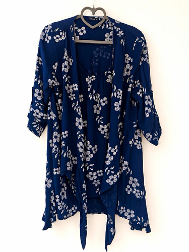 Roman originals navy floral - roman,