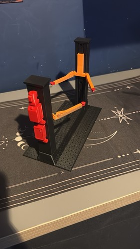 Diorama garage ramp - diorama,