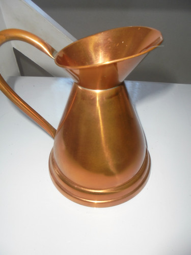 Vintage copper water jug - vintage,