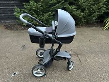 Mima Xari Dark Grey Pram Inc Winter Kit Parasol Cup Holder 