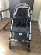 Mamas And Papas Urbo2 Chesnut Tweed Signature Addition With Rain Cover &Footmuff