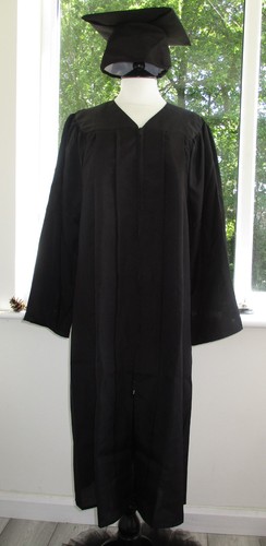 Graduation gown hat black - hat,