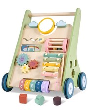 Wooden Baby Walker Wheels,Baby